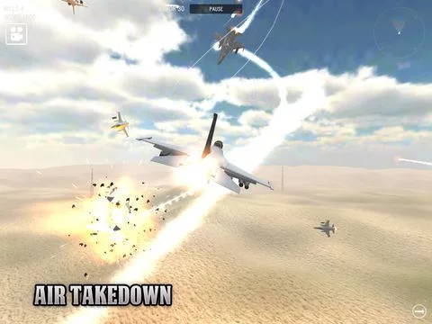 Изображение игры: Air Takedown 3D Flight Simulator