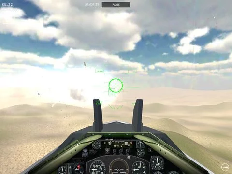 Изображение игры: Air Takedown 3D Flight Simulator
