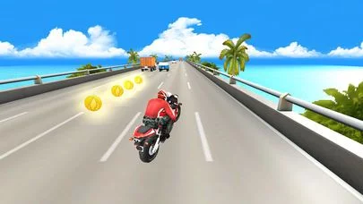 Изображение игры: VR SUPER BIKE RACERS 3D for Cardboard Virtual Reality Viewer Glasses