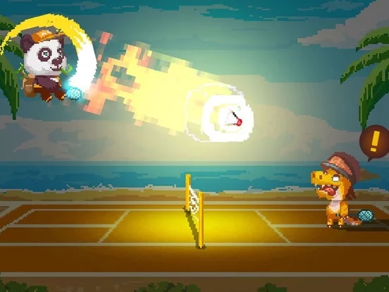 Изображение игры: Pixel Cup Badminton