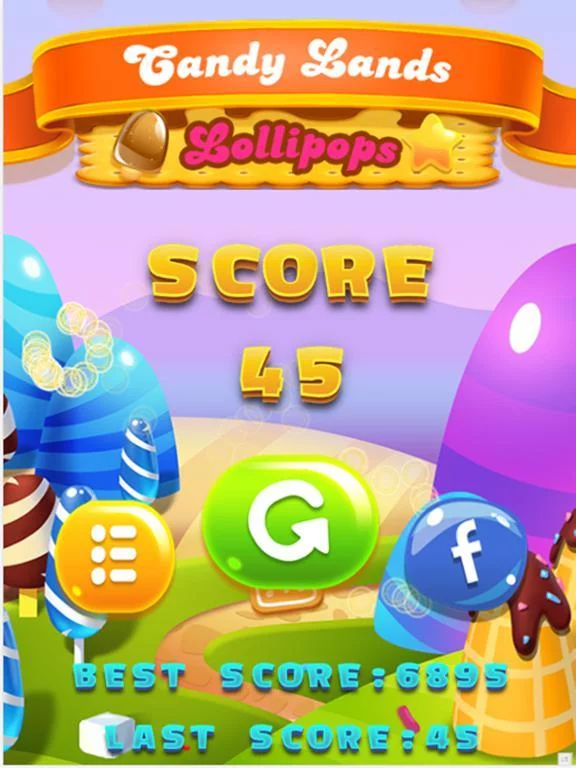 Изображение игры: Candy Lollipops Match 3