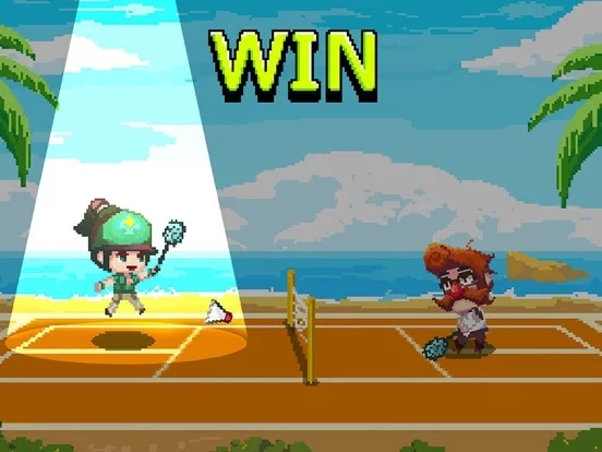 Изображение игры: Pixel Cup Badminton