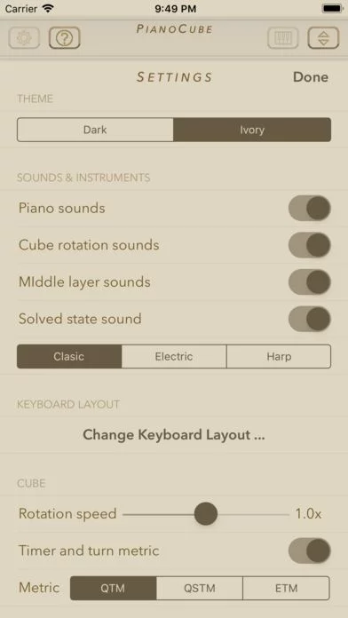 Изображение игры: PianoCube!