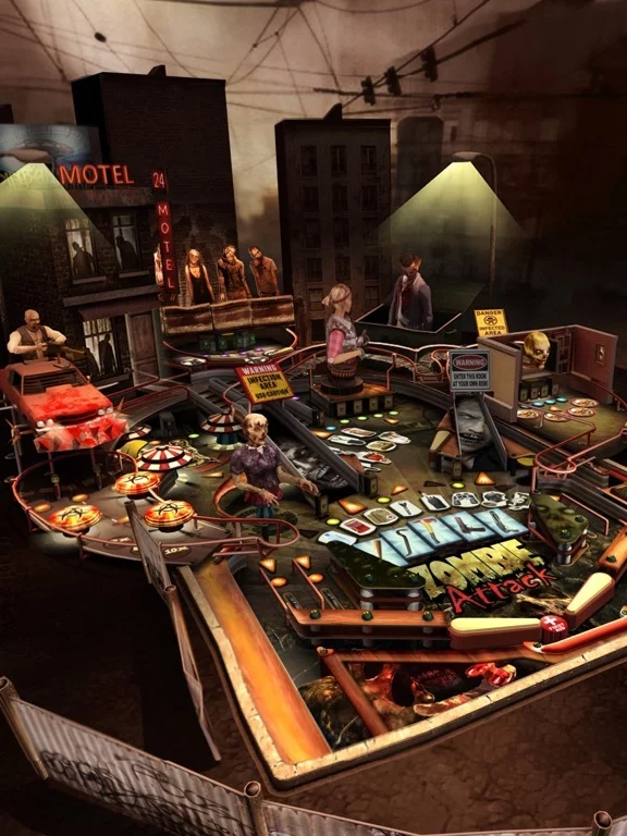 Изображение игры: Zombie Attack Pinball HD: Monster Challenge