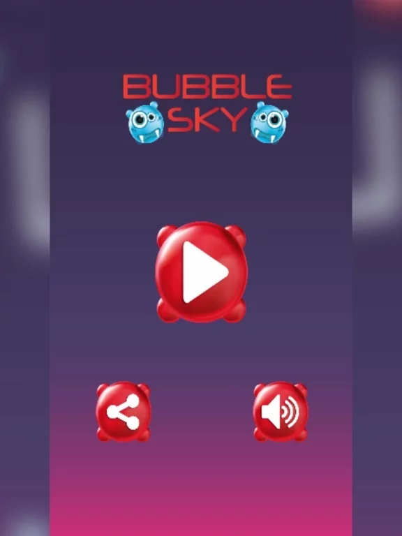 Изображение игры: Bubble Sky