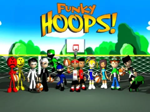 Изображение игры: Funky Hoops Basketball