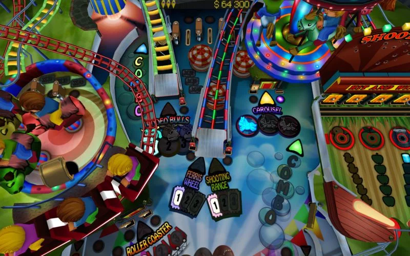 Изображение игры: Dream Land Pinball: Amusement Park