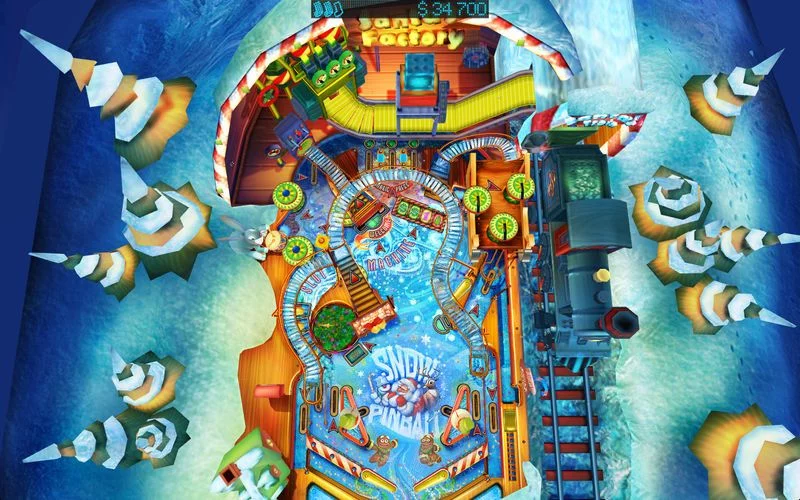 Изображение игры: Snow Pinball