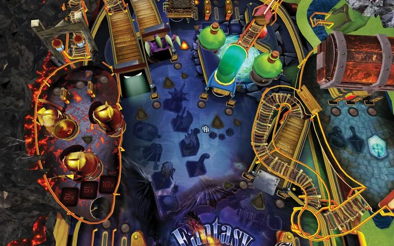 Изображение игры: Fantasy Pinball