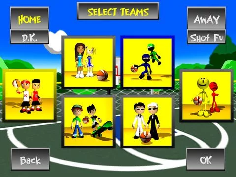 Изображение игры: Funky Hoops Basketball