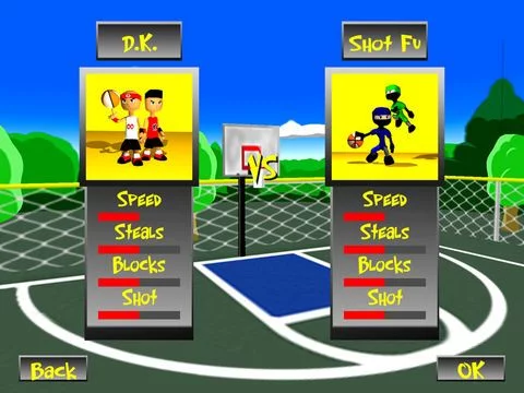 Изображение игры: Funky Hoops Basketball