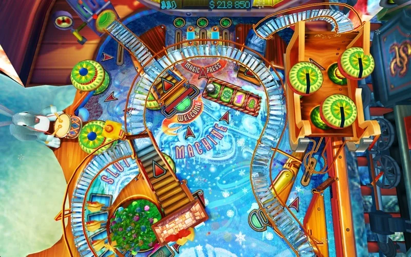 Изображение игры: Snow Pinball
