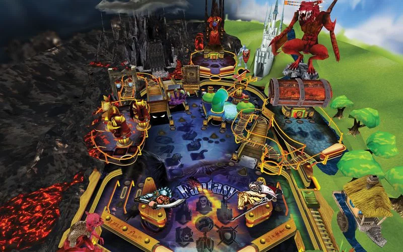 Изображение игры: Fantasy Pinball