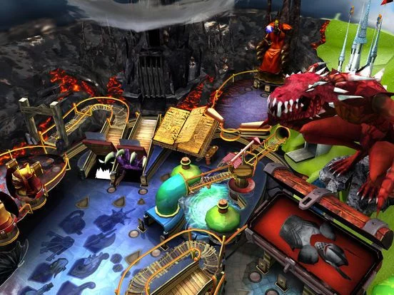 Изображение игры: Fantasy Pinball HD: Battle of Two Kingdoms