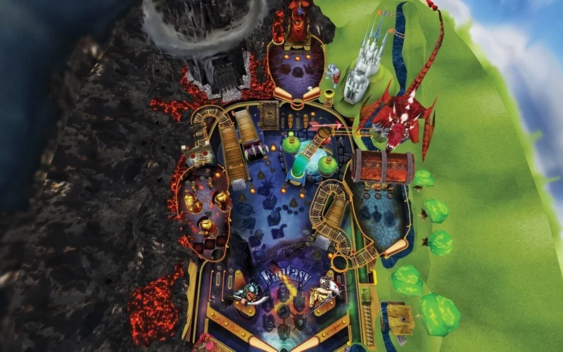Изображение игры: Fantasy Pinball