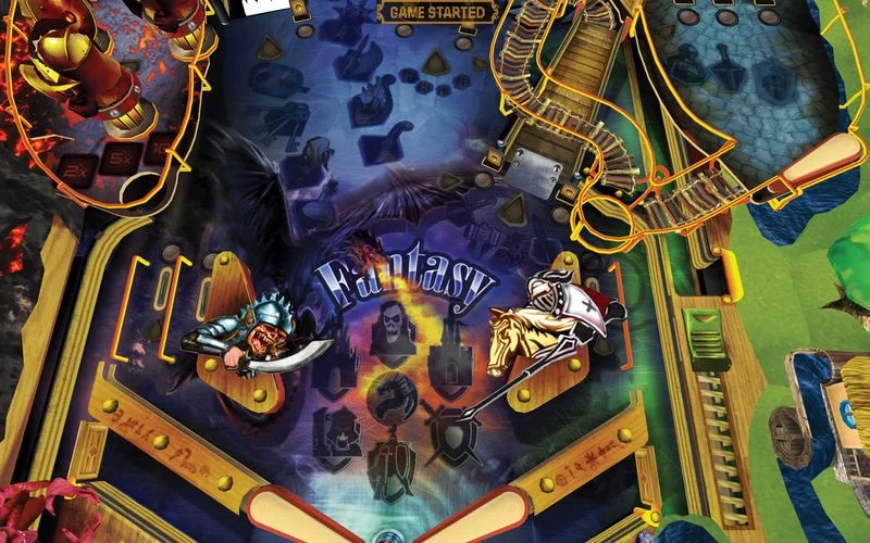 Изображение игры: Fantasy Pinball