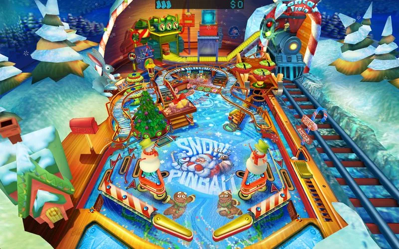Изображение игры: Snow Pinball