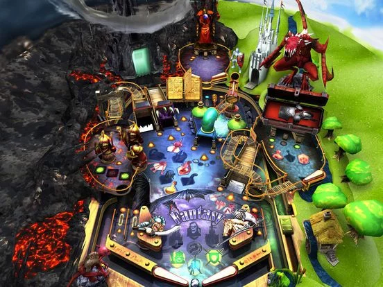Изображение игры: Fantasy Pinball HD: Battle of Two Kingdoms