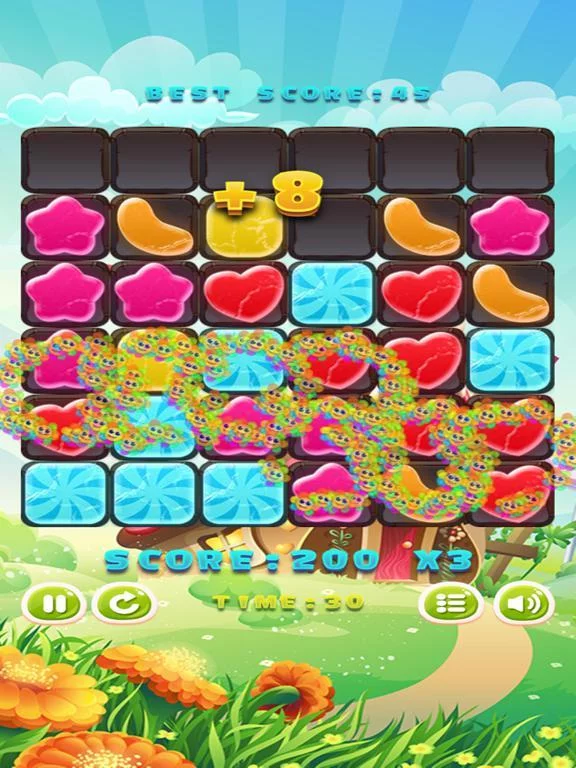 Изображение игры: Sweet Candy Fever Blast