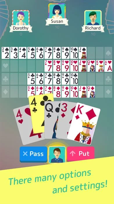 Изображение игры: Sevens - Popular Card Game
