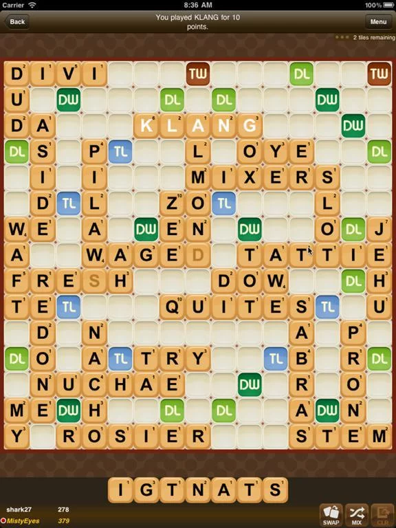 Изображение игры: Wordsmith Lite