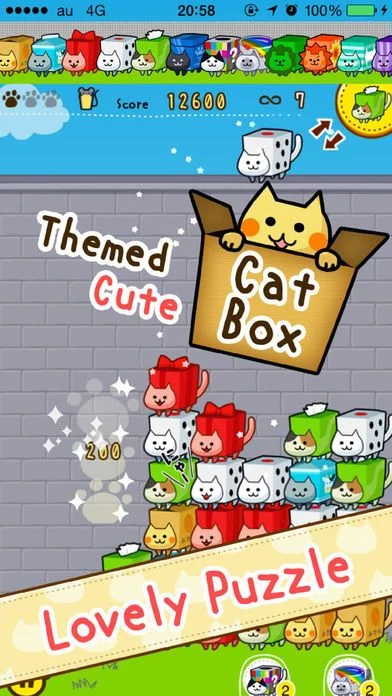 Изображение игры: Cat Box Puzzle