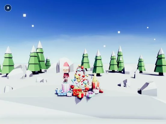 Изображение игры: Santa Claus Snowball Fight