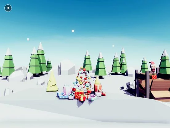 Изображение игры: Santa Claus Snowball Fight