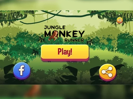 Изображение игры: Jungle Monkey Runner