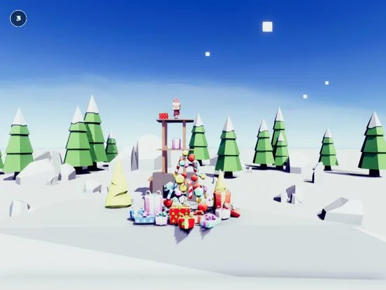 Изображение игры: Santa Claus Snowball Fight