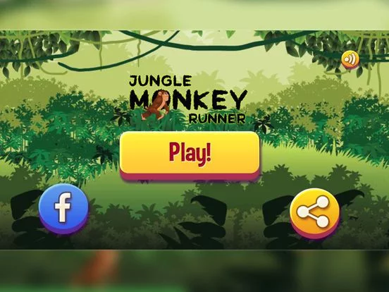 Изображение игры: Jungle Monkey Runner