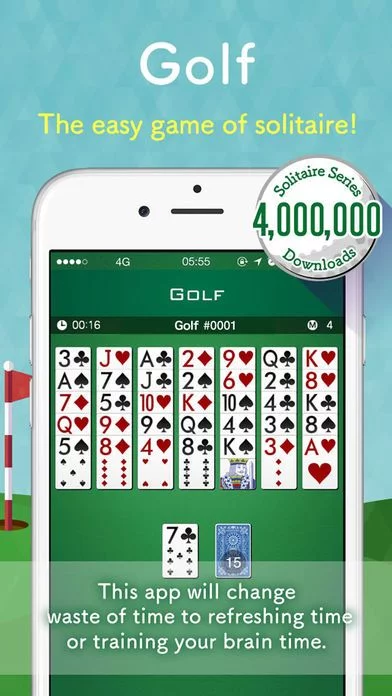 Изображение игры: Golf Solitaire - Free Card Game