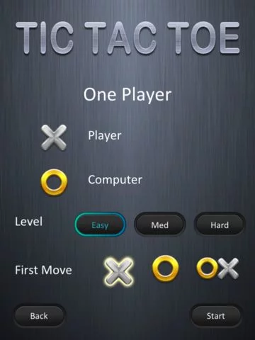 Изображение игры: Tic Tac Toe ++ HD