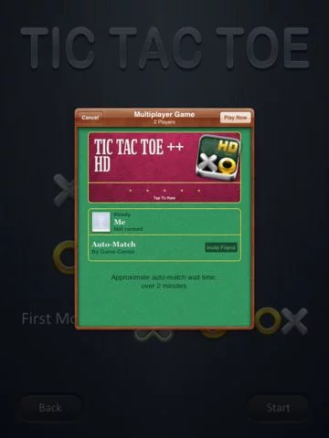 Изображение игры: Tic Tac Toe ++ HD