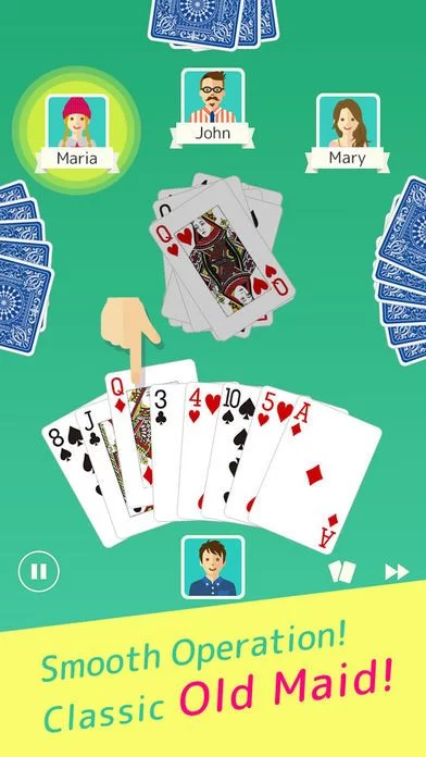 Изображение игры: Old Maid - Popular Card Game