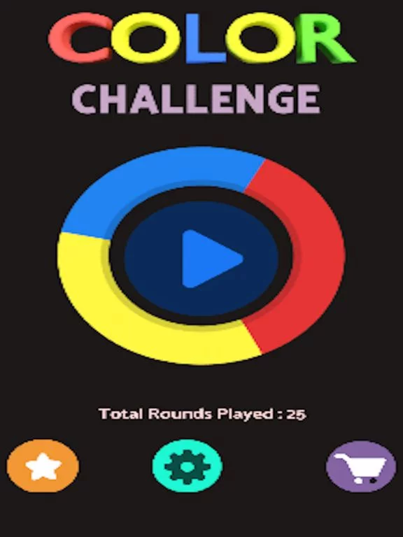 Изображение игры: Color Challenge shoot the ball