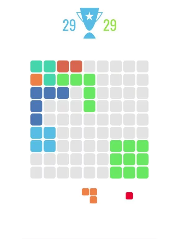 Изображение игры: Brick Game: Block Puzzle Retro