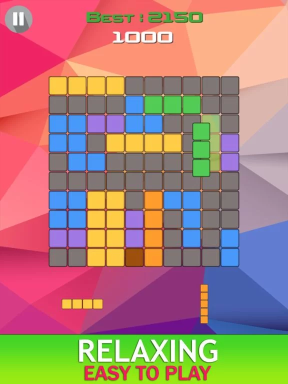 Изображение игры: Color Tiles Game - Colorful Block Puzzle