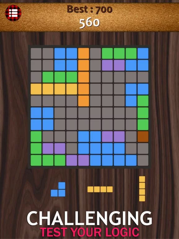 Изображение игры: Logic Blocks - Brick Puzzle Lumber Version