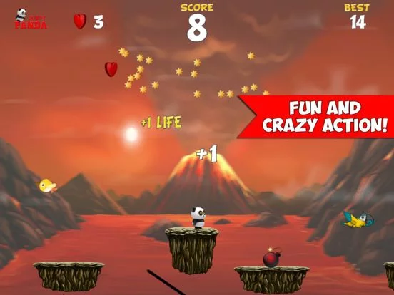 Изображение игры: Jumpy Panda - Earth Day Special