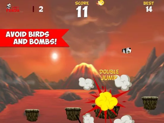 Изображение игры: Jumpy Panda - Earth Day Special