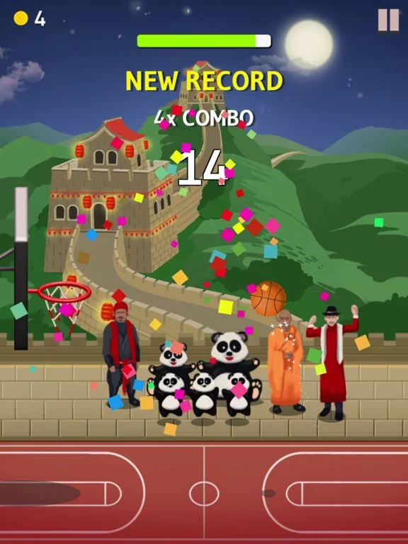 Изображение игры: Bouncy Basket: Trick Shot King