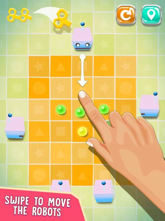 Изображение игры: Tidy Robots