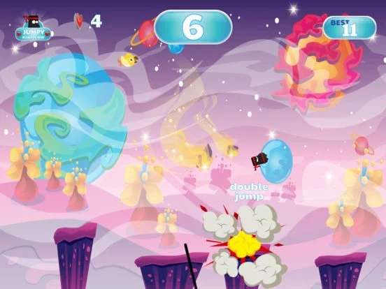 Изображение игры: Jumpy Karate Kid - Pole Vault Over the Obstacles