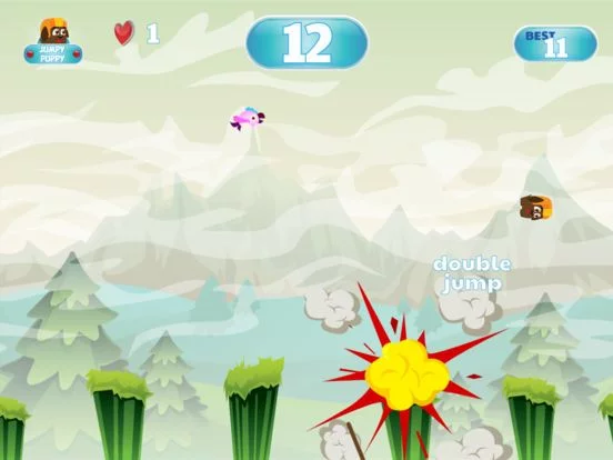 Изображение игры: Paw Master the Jumpy Brown Puppy