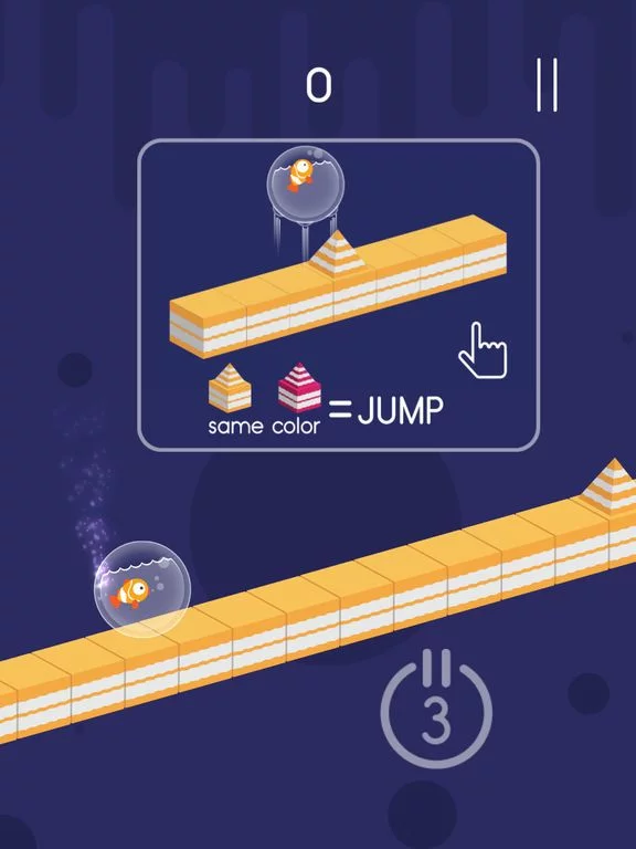 Изображение игры: Jump Or Stay