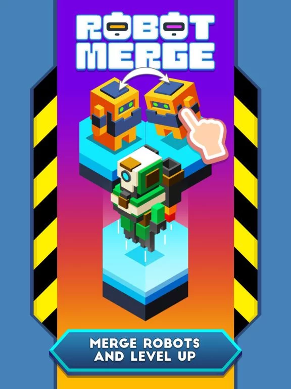 Изображение игры: Robot Merge