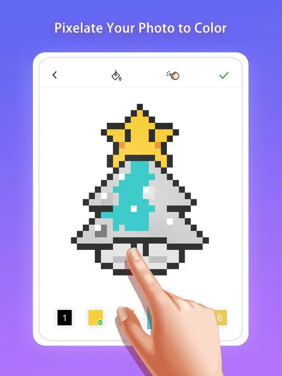 Изображение игры: Pixel.ly - Color by Number Pic