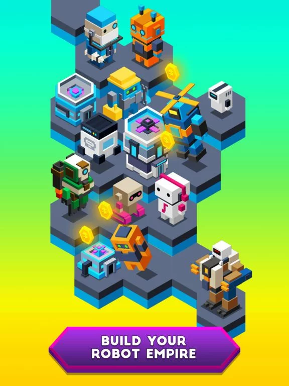 Изображение игры: Robot Merge