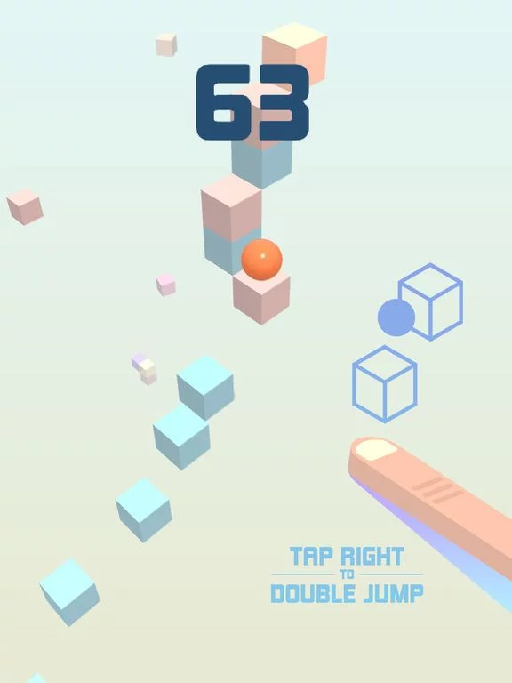 Изображение игры: Cube Skip